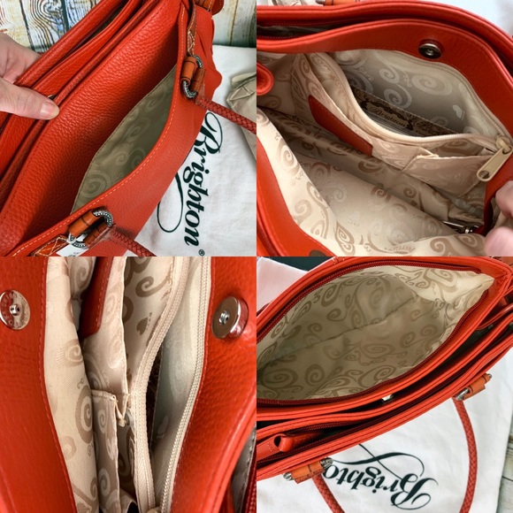 Brighton “Loretta” Leather Satchel - Picture 9 of 14